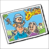 イラストの間違い探し問題集（初級）