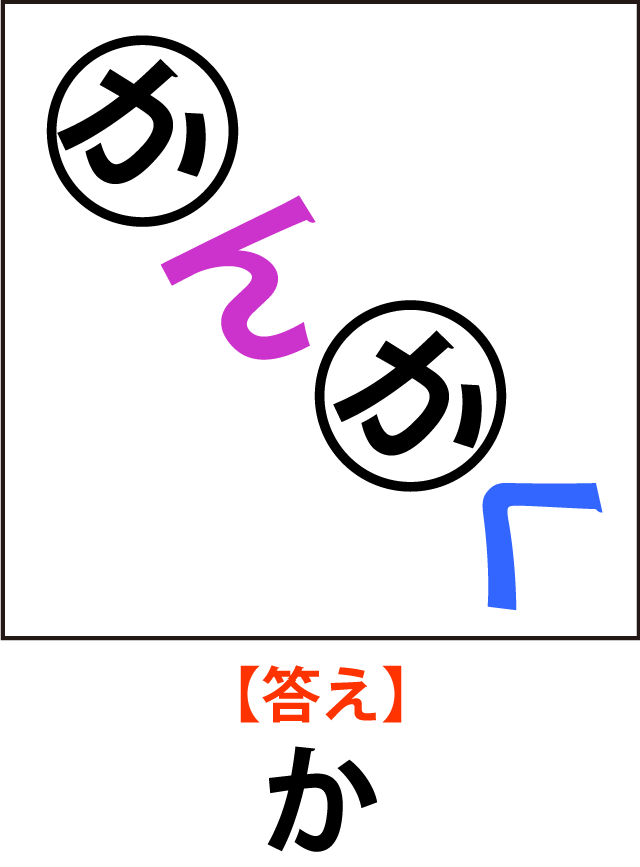 脳トレ問題答え