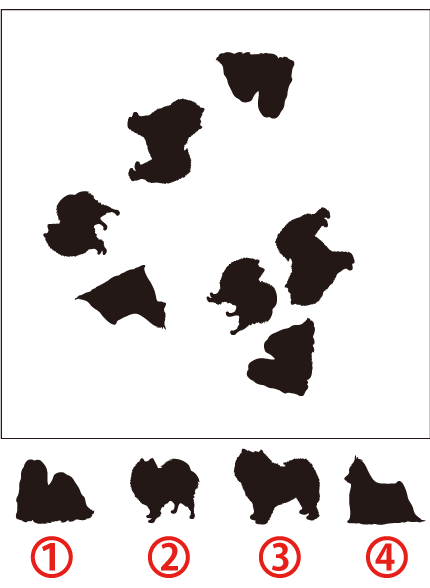 同じイラスト脳トレ問題